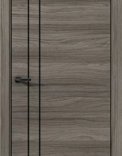 Фото: Межкомнатная дверь Aurum doors Pu 4 Плутоний Дуб миндаль