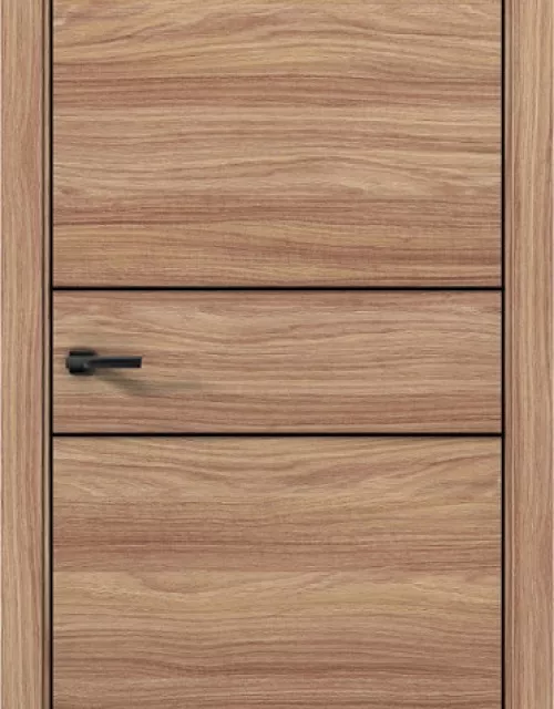 Фото: Межкомнатная дверь Aurum doors Pu 3 Плутоний Дуб натуральный
