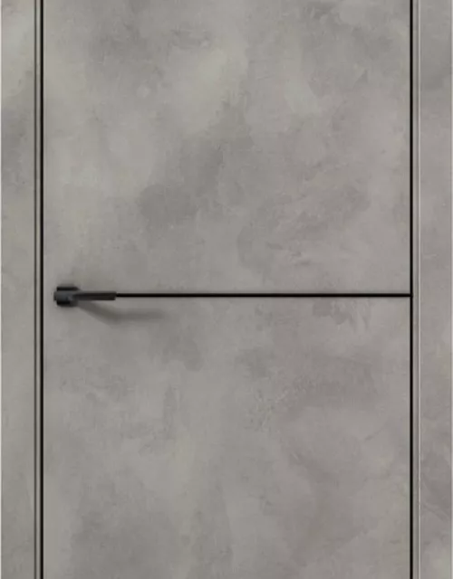 Фото: Межкомнатная дверь Aurum doors Pu 2 Плутоний Бетон