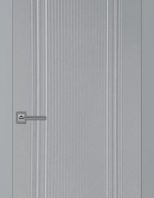 Фото: Межкомнатная дверь Carda НК-40 Серый софт глухая