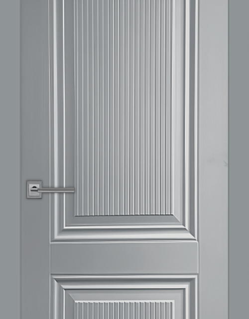 Фото: Межкомнатная дверь Carda НК-10 Серый софт глухая