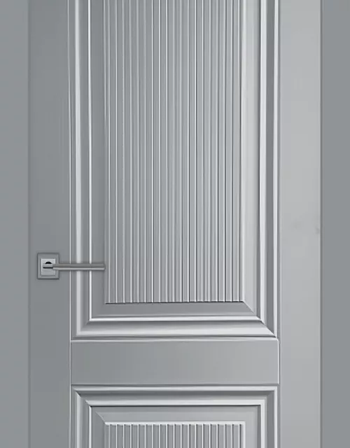 Фото: Межкомнатная дверь Carda НК-10 Серый софт глухая