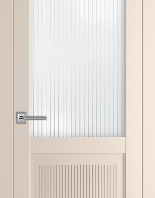 Фото: Межкомнатная дверь Carda КН-11 Магнолия Матовое стекло