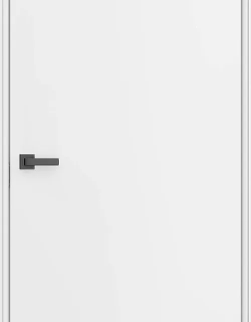 Фото: Межкомнатная дверь CARDA НЕВИДИМКА (57мм) с четвертью кромка чёрная