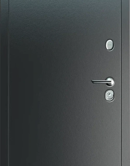 Фото: Входная дверь С-510 Антик серебро Гладкая Канадский дуб арктик Без ручки