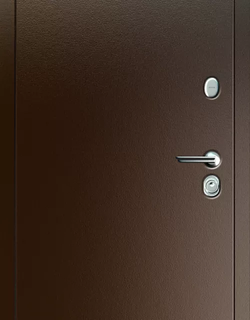Фото: Входная дверь Carda Т-601 Терморазрыв Антик медь TRIPLICE CLASSICA Венге премиум Без ручки