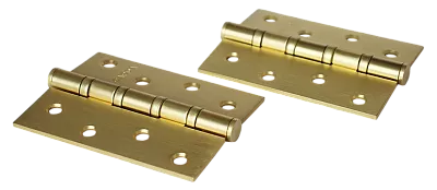 Фото: Петля врезная 100х75х2.5 MBG Итальянское золото